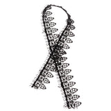 Maxbell 15 Yards Embroidery Lace Trim Sewing Applique DIY Wedding Dress Decor  6#