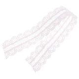 Maxbell 15 Yards Embroidery Lace Trim Sewing Applique DIY Wedding Dress Decor  7#