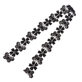 Maxbell 15 Yards Embroidery Lace Trim Sewing Applique DIY Wedding Dress Decor  10#