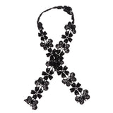 Maxbell 15 Yards Embroidery Lace Trim Sewing Applique DIY Wedding Dress Decor  10#