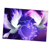 Maxbell 1 Set Beautiful Diamond Paniting Kit Cross Stitch Picture Handcraft Pigeon