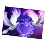 Maxbell 1 Set Beautiful Diamond Paniting Kit Cross Stitch Picture Handcraft Pigeon