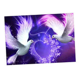 Maxbell 1 Set Beautiful Diamond Paniting Kit Cross Stitch Picture Handcraft Pigeon