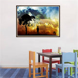 Maxbell DIY Diamond Painting Embroidery Cross Crafts Stitch Kit Landscape
