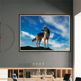 Maxbell DIY Diamond Painting Embroidery Cross Crafts Stitch Kit Wolf