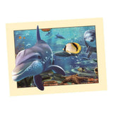 Maxbell Animal DIY 5D Diamond Painting Embroidery Cross Crafts Stitch Kit Dolphin