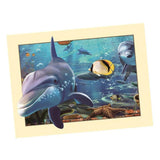 Maxbell Animal DIY 5D Diamond Painting Embroidery Cross Crafts Stitch Kit Dolphin