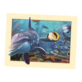 Maxbell Animal DIY 5D Diamond Painting Embroidery Cross Crafts Stitch Kit Dolphin