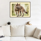 Maxbell Animal DIY 5D Diamond Painting Embroidery Cross Crafts Stitch Kit Wolf 1