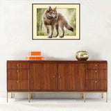 Maxbell Animal DIY 5D Diamond Painting Embroidery Cross Crafts Stitch Kit Wolf 1