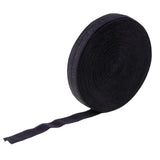Maxbell 10 Meters Cotton Elastic Band Sewing Trims 15mm Width Black