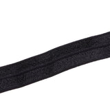 Maxbell 10 Meters Cotton Elastic Band Sewing Trims 15mm Width Black