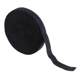 Maxbell 10 Meters Cotton Elastic Band Sewing Trims 15mm Width Black