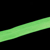 Maxbell 10 Meters Cotton Elastic Band Sewing Trims 15mm Width Fluorescent Green