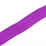 Max 10 Meters Cotton Elastic Band Sewing Trims 15mm Width Purple