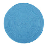 Maxbell 10 Meters Cotton Elastic Band Sewing Trims 15mm Width Lake Blue