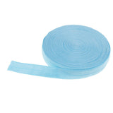Maxbell 10 Meters Cotton Elastic Band Sewing Trims 15mm Width Lake Blue