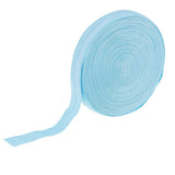 Maxbell 10 Meters Cotton Elastic Band Sewing Trims 15mm Width Lake Blue