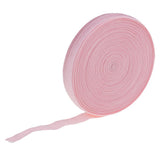 Maxbell 10 Meters Cotton Elastic Band Sewing Trims 15mm Width Light Pink