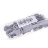Maxbell 10 Pairs Chinese Knot Buttons Three Wheels for Cheongsam Tang Suit Black