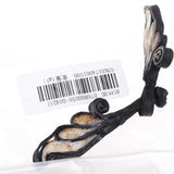 Maxbell 1 Pair Wing Satin Chinese Decorative Knots Cheongsam Sewing Fasteners Black