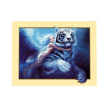 Maxbell DIY 5D Diamond Embroidery Painting Tiger Cross Stitch Art Kit Tiger Beauty