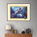 Maxbell DIY 5D Diamond Embroidery Painting Tiger Cross Stitch Art Kit Tiger Beauty