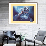 Maxbell DIY 5D Diamond Embroidery Painting Tiger Cross Stitch Art Kit Tiger Beauty
