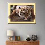 Maxbell DIY 5D Diamond Embroidery Painting Tiger Cross Stitch Art Kit Tigger Stone