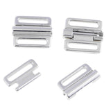 Max 10 Sets BIKINI CLIPS Hook & Snap Metal  Strap Bra Fastener Swimwear 10mm