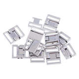Max 10 Sets BIKINI CLIPS Hook & Snap Metal  Strap Bra Fastener Swimwear 11mm