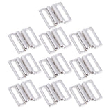 Max 10 Sets BIKINI CLIPS Hook & Snap Metal  Strap Bra Fastener Swimwear 14mm