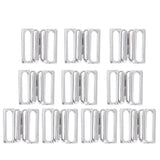 Max 10 Sets BIKINI CLIPS Hook & Snap Metal  Strap Bra Fastener Swimwear 14mm