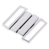 Max 10 Sets BIKINI CLIPS Hook & Snap Metal  Strap Bra Fastener Swimwear 14.7mm