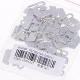 Max 10 Sets BIKINI CLIPS Hook & Snap Metal  Strap Bra Fastener Swimwear 16mm