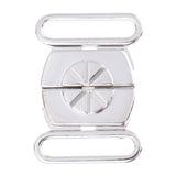 Max 10 Sets BIKINI CLIPS Hook & Snap Metal  Strap Bra Fastener Swimwear 16mm