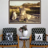 Maxbell DIY 5D Diamond Embroidery Painting Cross Stitch Kit Crafts Cat