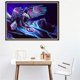 Maxbell DIY 5D Diamond Embroidery Painting Cross Stitch Kit Crafts Eagle