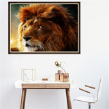 Maxbell DIY 5D Diamond Embroidery Painting Cross Stitch Kit Crafts Loin