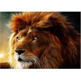 Maxbell DIY 5D Diamond Embroidery Painting Cross Stitch Kit Crafts Loin