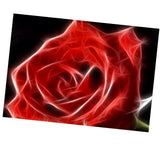 Maxbell DIY 5D Diamond Embroidery Painting Cross Stitch Kit Crafts Rose Flower