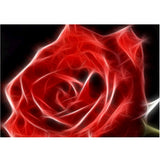 Maxbell DIY 5D Diamond Embroidery Painting Cross Stitch Kit Crafts Rose Flower