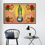 Maxbell 5D DIY Diamond Painting Cross Stitch Kit for Home Wall Decor Madonna
