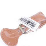 Maxbell 1 Set Sew on Leather Magnetic Snap Buckles Sewing Fasteners for Bag Brown