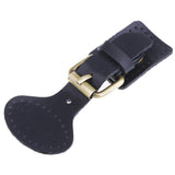 Maxbell 1 Set Sew on Leather Magnetic Snap Buckles Sewing Fasteners for Bag Black