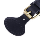 Maxbell 1 Set Sew on Leather Magnetic Snap Buckles Sewing Fasteners for Bag Black