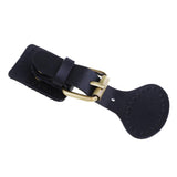Maxbell 1 Set Sew on Leather Magnetic Snap Buckles Sewing Fasteners for Bag Black