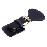 Maxbell 1 Set Sew on Leather Magnetic Snap Buckles Sewing Fasteners for Bag Black