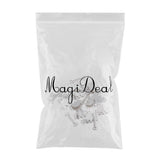 Max 10 Sets Trouser Hook & Bar Skirt Fastener Sewing Repair Accessory Silver