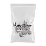 Max 10 Sets Trouser Hook & Bar Skirt Fastener Sewing Repair Accessory Black